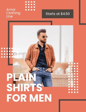 Fashion Product Promotion Flyer Template