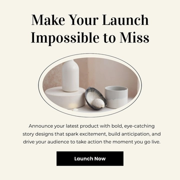 Free Product Launch Instagram Post Template to Edit Online