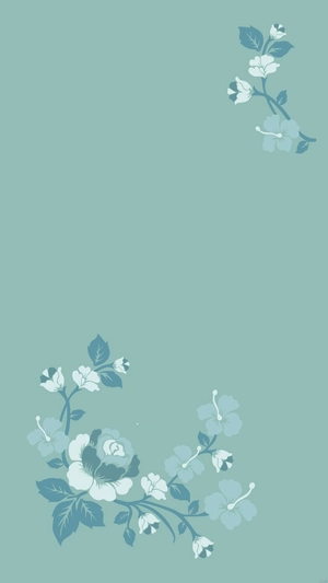Blue Wedding Mobile Background