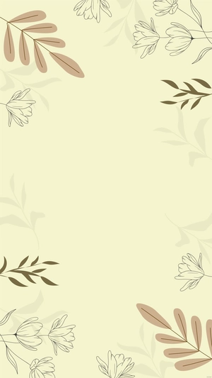 Wedding Border Mobile Background