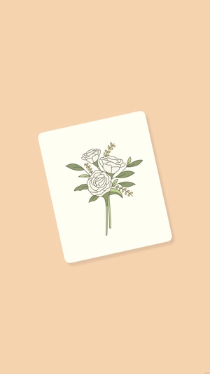 Wedding Card Mobile Background