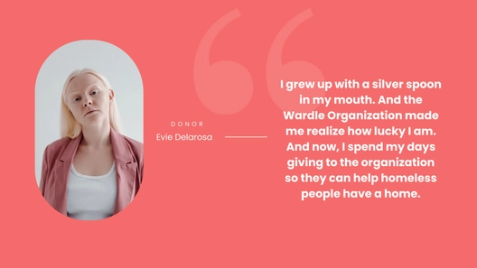Donor Testimonial Template