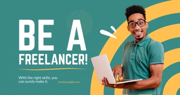 Free Freelancer Marketing Facebook Post Template to Edit Online