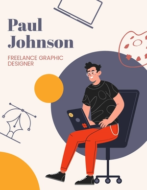 Freelance Graphic Designer Flyer Template