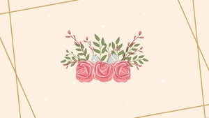 Floral Wedding Background