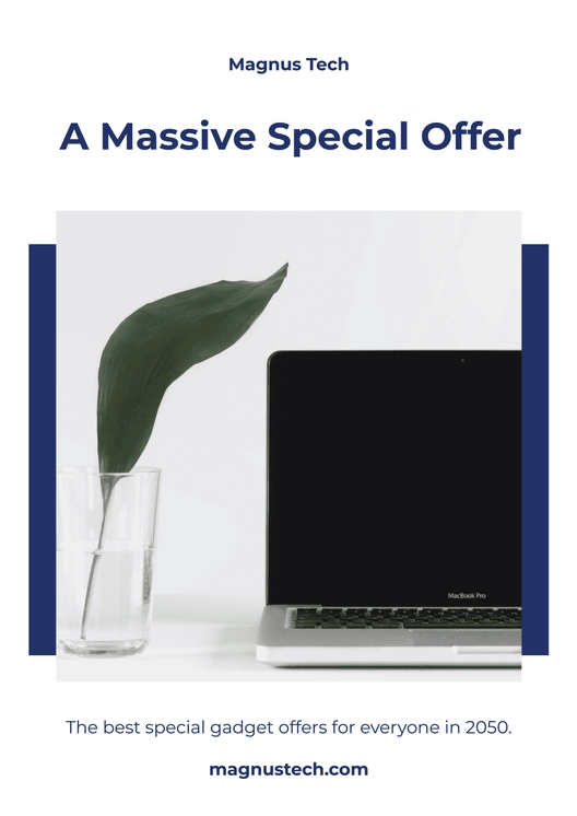 Special Offer Magnet Template