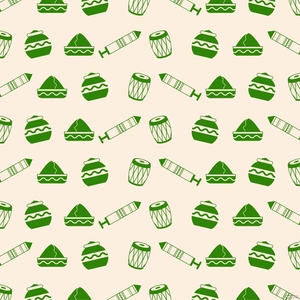Holi Pattern Vector