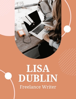 Freelance Writer Flyer Template