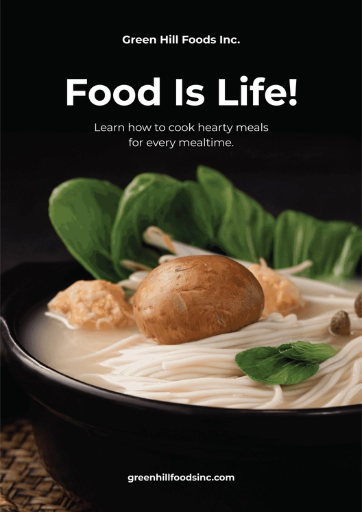 Food Magnet Template
