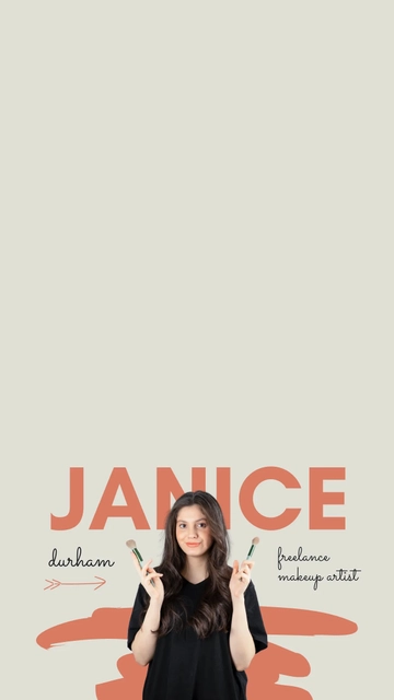 Free Freelance Makeup Artist Snapchat Geofilter Template to Edit Online