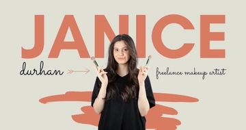 Free Freelance Makeup Artist Facebook Post Template to Edit Online