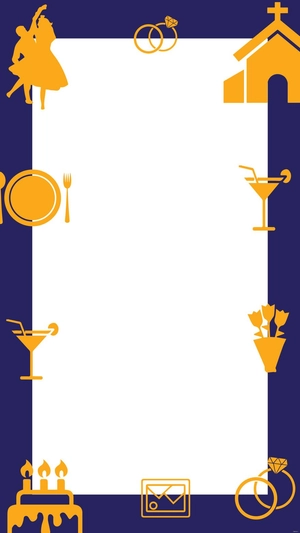 Wedding Timeline Mobile Background