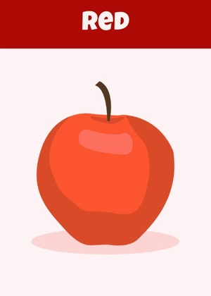 Color Names Flashcard