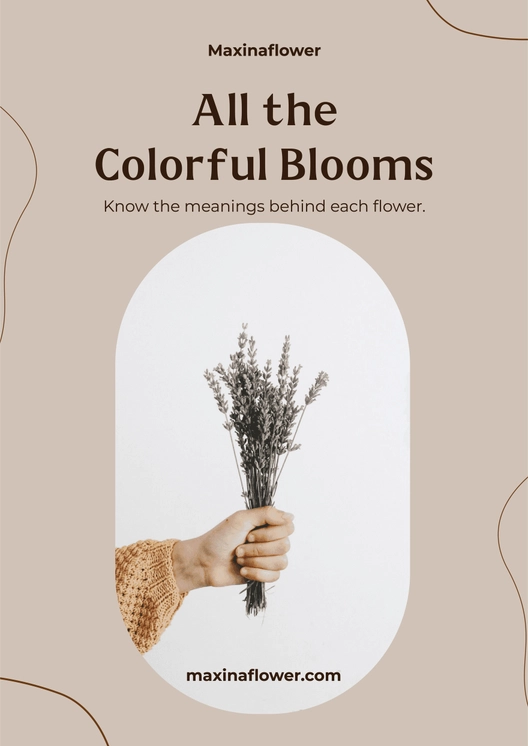 Floral Magnet Template