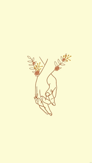 Decorative Wedding Mobile Background