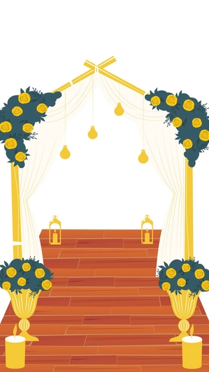 Wedding Event Mobile Background