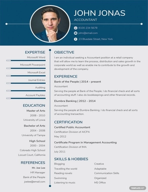 Banking Resume for Freshers