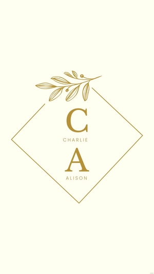 Wedding Title Mobile Background