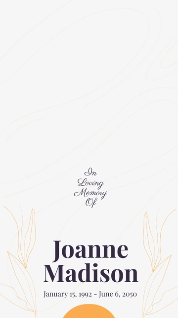 Free In Loving Memory Snapchat Geofilter Template to Edit Online