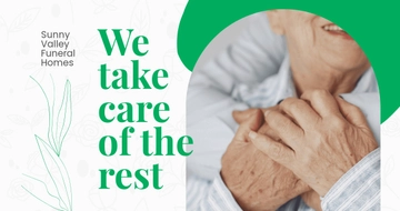 Free Funeral Home Facebook Post Template to Edit Online