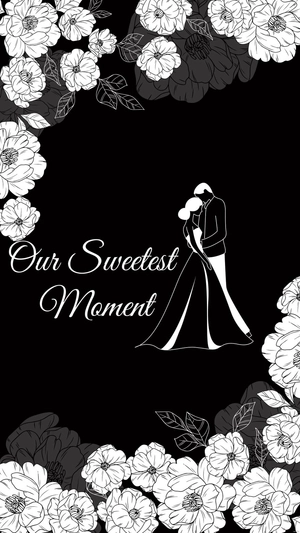 Black Wedding Mobile Wallpaper