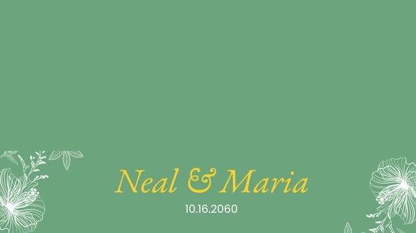 Free Wedding Highlights Video Template to Edit Online
