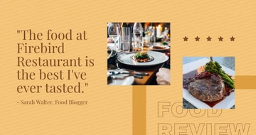 Free Customer Testimonial Facebook Post Template to Edit Online