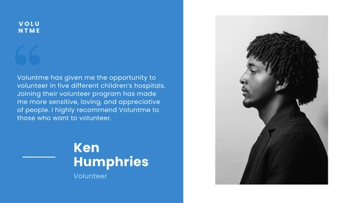 Volunteer Testimonial Template