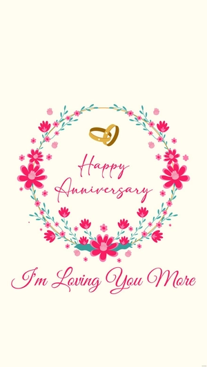 Wedding Anniversary Mobile Wallpaper