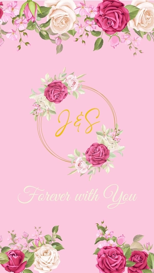 Wedding Backdrop Mobile Wallpaper