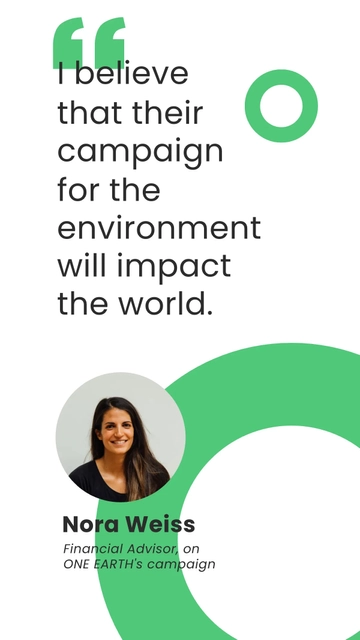 Free Campaign Testimonial Whatsapp Post Template to Edit Online