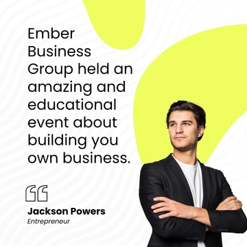 Free Business Event Testimonial Instagram Post Template to Edit Online