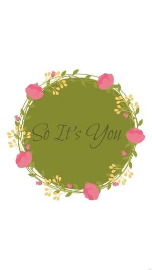 Wedding Logo Mobile Wallpaper