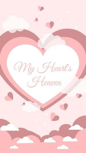 Wedding Heart Mobile Wallpaper