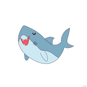 Small Shark Vector