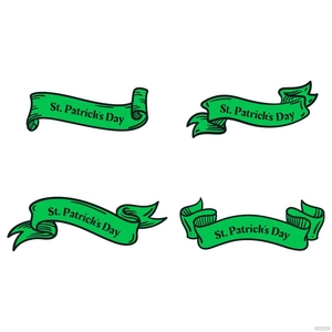 Ribbon St. Patrick's Day Vector