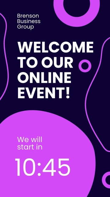 Free Welcome Countdown Whatsapp Post Template to Edit Online