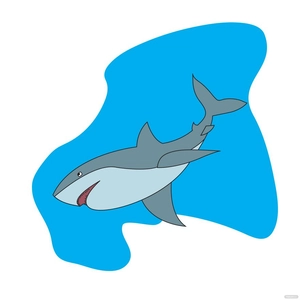 Underwater Shark Vector