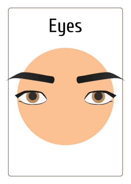 Body Parts Flashcards