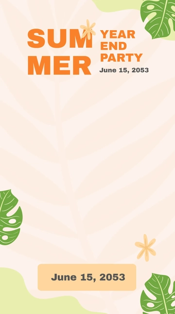 Free Party Countdown Snapchat Geofilter Template to Edit Online
