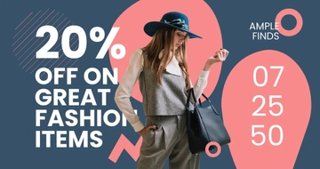 Free Ecommerce Sale Facebook Post Template to Edit Online