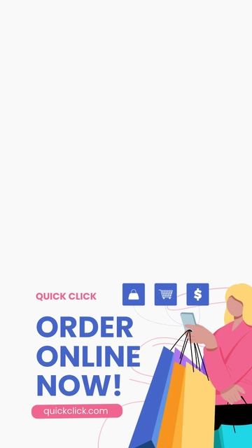 Free Online Shopping Ad Snapchat Geofilter Template to Edit Online