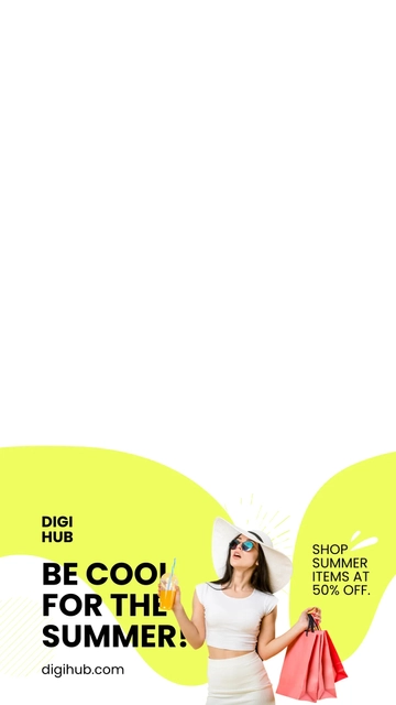 Free Modern Ecommerce Snapchat Geofilter Template to Edit Online