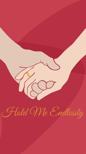 Wedding Holding Hands Mobile Wallpaper