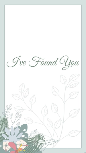 Wedding Leaves Mobile Wallpaper