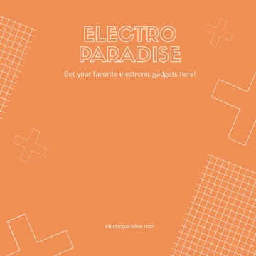 Free Electronics Ecommerce Instagram Post Template to Edit Online