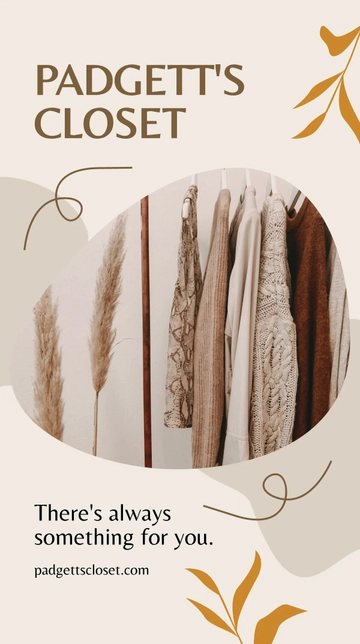 Free Clothing Ecommerce Store WhatsApp Post Template to Edit Online