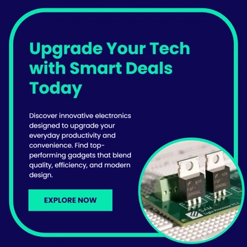 Free Electronics Ecommerce Linkedin Post Template to Edit Online