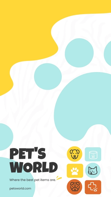 Free Pet Ecommerce Store Snapchat Geofilter Template to Edit Online