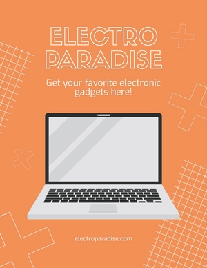 Electronics Ecommerce Flyer Template